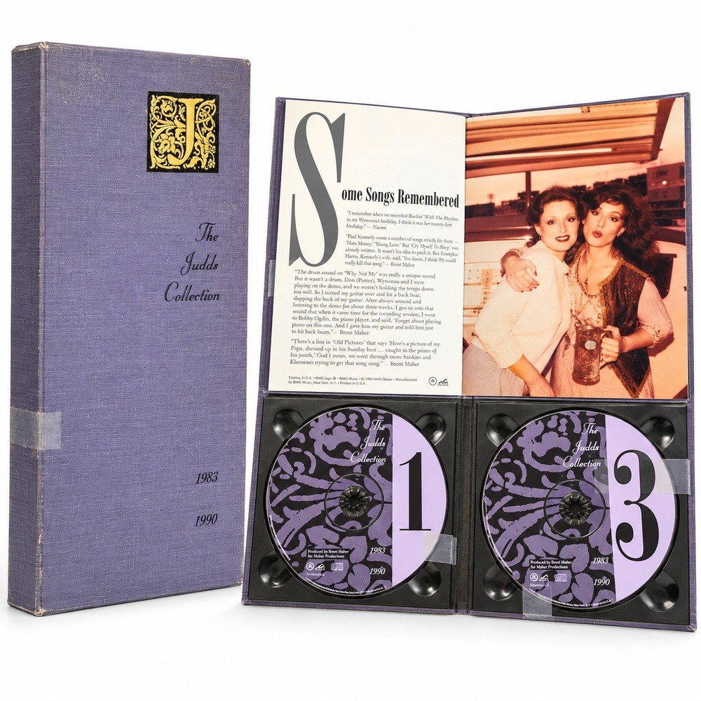 The Judds Collection 1983-1990 CD Box Set Unisex OS Purple Good Anthology 80s